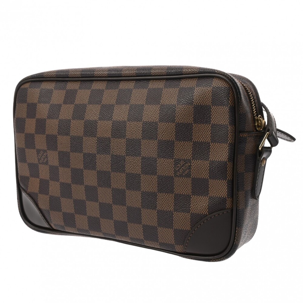 Louis Vuitton Damier Trocadero L Brown Canvas Shoulder Bag - Picture 2 of 11